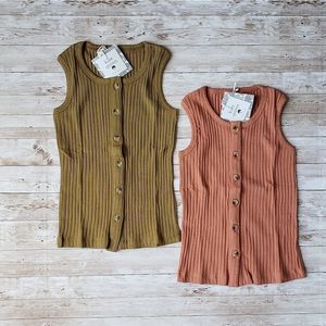 Kate Quinn Ribbed Tank Top Bundle